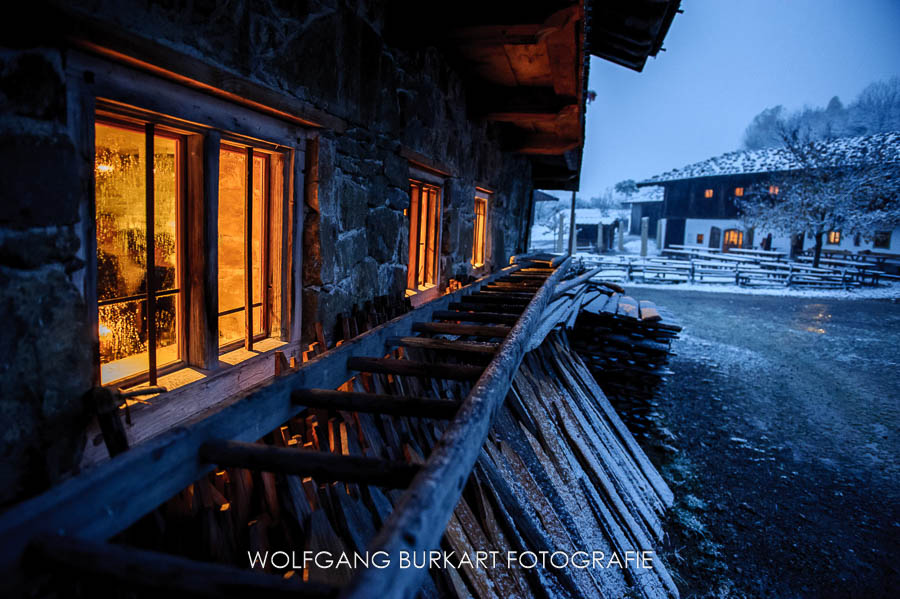 Hochzeitsfotograf Schliersee, Hochzeits-Location Wasmeier Museum