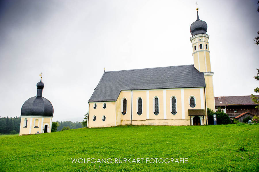 Hochzeits-Fotograf Chiemgau, Wallfahrtskirche Wilparting am Irschenberg