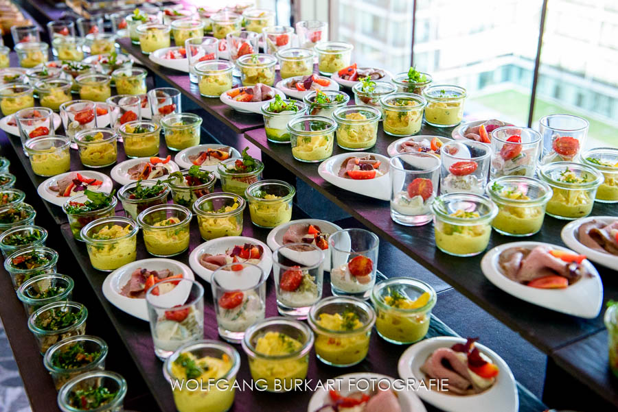 Hochzeits-Fotografie München, Buffet