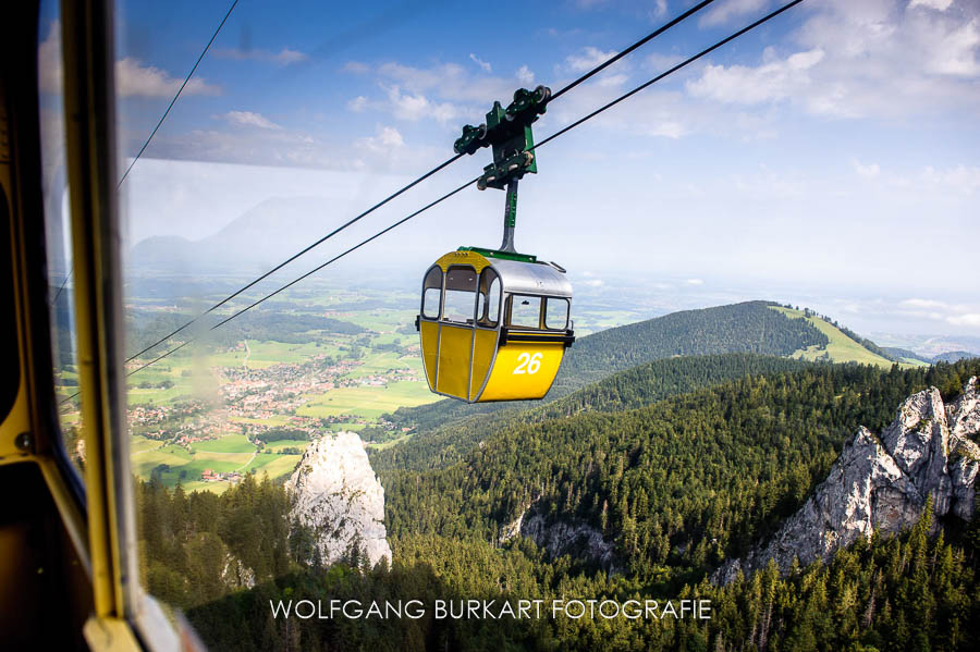 Hochzeit Fotograf München, Kampenwandbahn