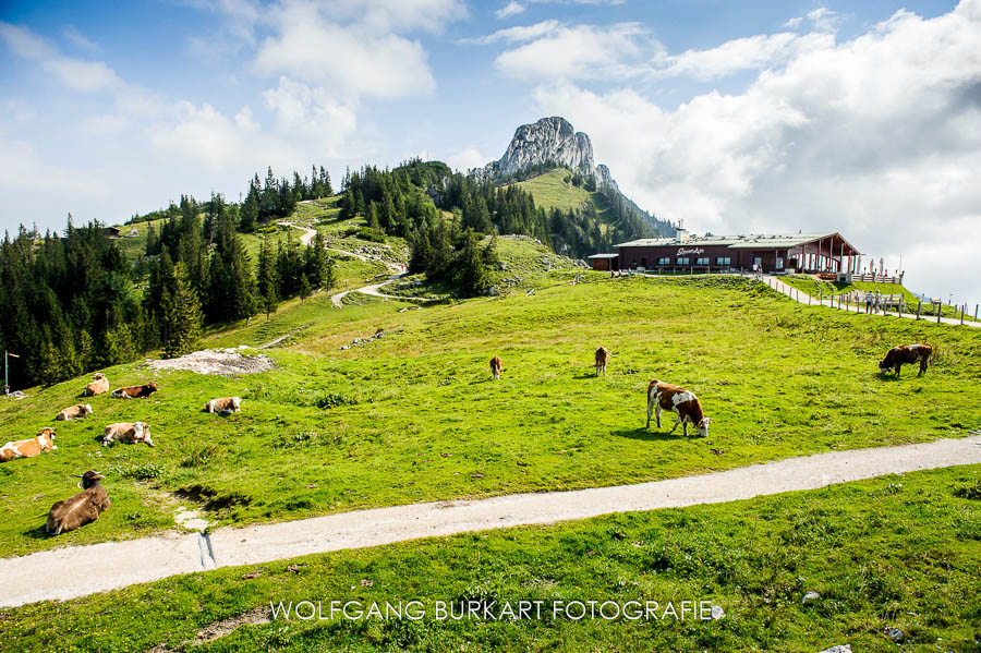 Hochzeit Fotograf München, Sonnenalm Aschau im Chiemgau auf der Kampenwand