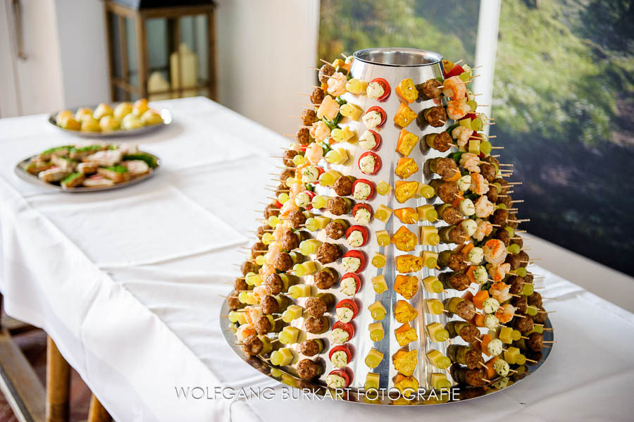 Hochzeit Fotograf München, Fingerfood