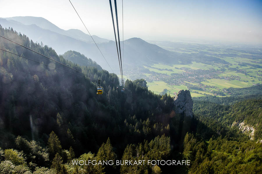 Hochzeitsfotograf Aschau, Kampenwandbahn im Chiemgau