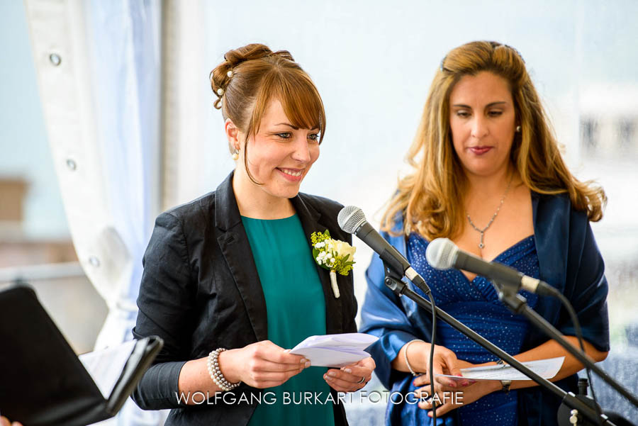 Hochzeitsfotograf aus München in Kitzbühel, Rede der Trauzeugin
