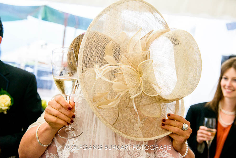 Hochzeit Foto-Reportage Kitzbühel, Sektempfang