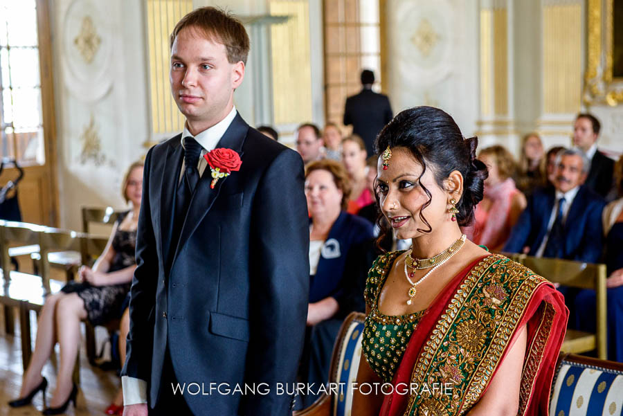 Hochzeitsfotograf München, Brautpaar beim Ja-Wort