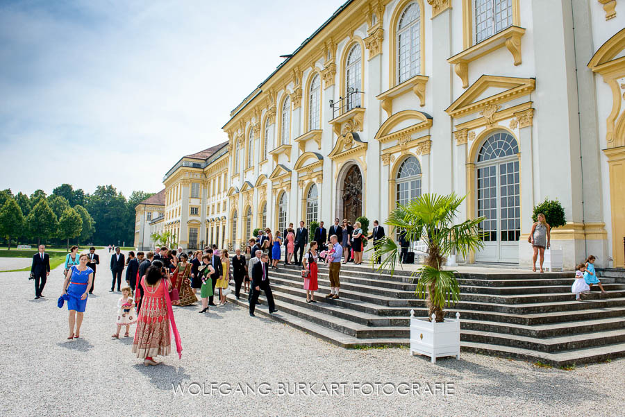 Hochzeitsreportage München, Hochzeit im Schloss Schleissheim