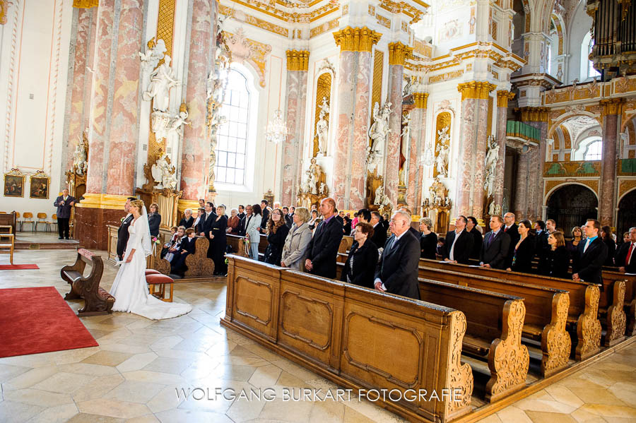 Hochzeitsfotografie Fürstenfeldbruck, Impressionen von der kirchlichen Vermählung