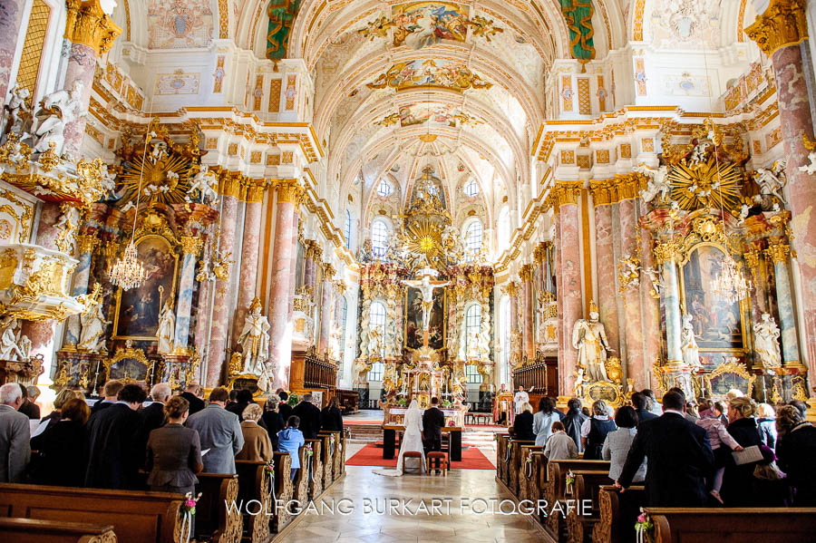 Hochzeitsfotografie Fürstenfeldbruck, Hochzeit in der Klosterkirche