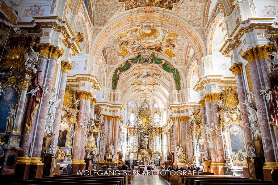 Hochzeitsfotografie Fürstenfeldbruck, Klosterkirche Fürstenfeld