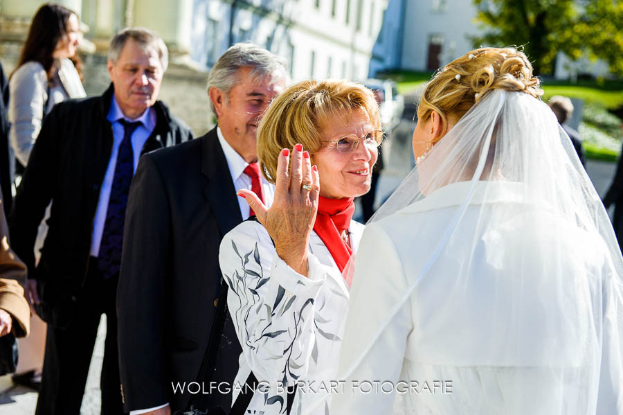 Hochzeitsfotograf Fürstenfeldbruck, Glückwünsche nach der Trauung
