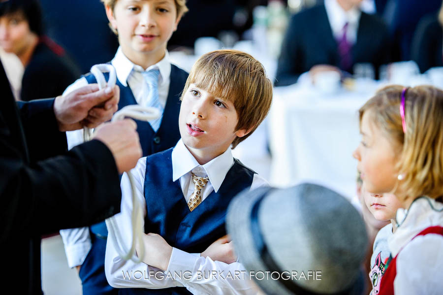 Hochzeitfotograf Foto-Reportage Fürstenfeldbruck, Kinder und Zauberer