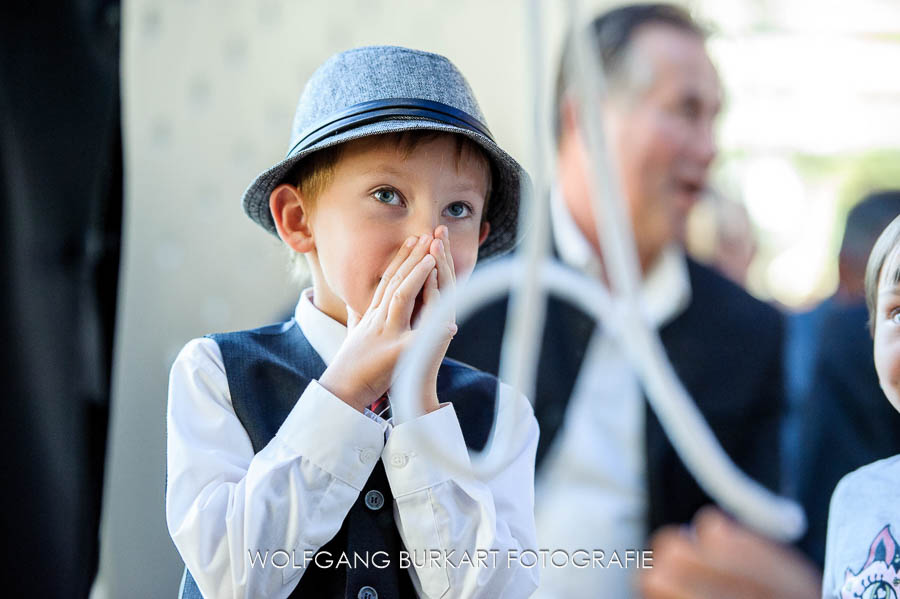 Hochzeit Foto-Reportage Fürstenfeldbruck, junger Gast