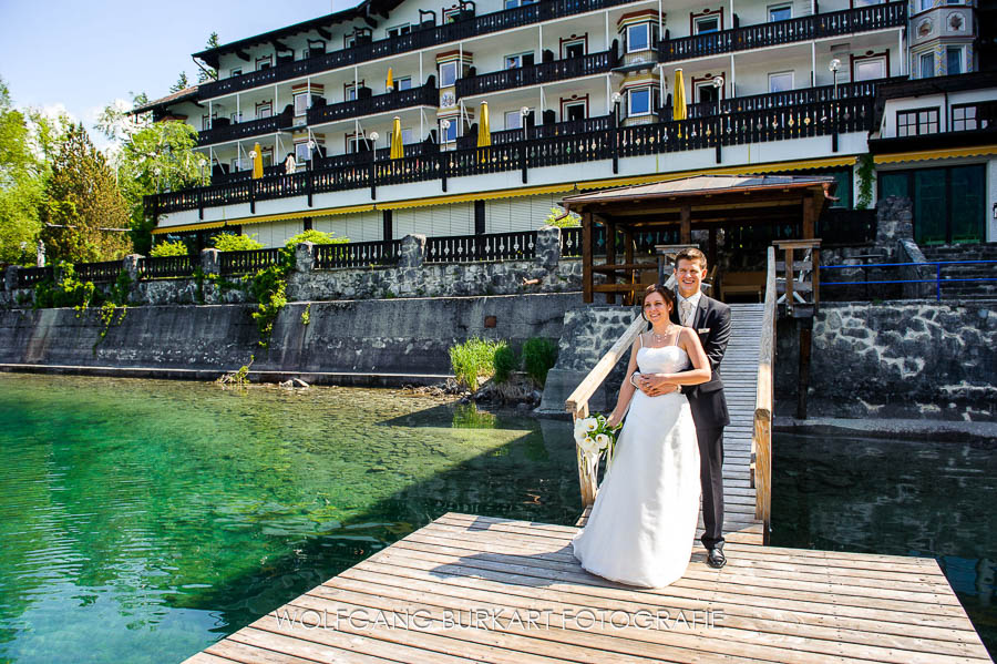 Hochzeitsfotograf Garmisch, Hochzeitsfotos am Eibsee bei Grainau