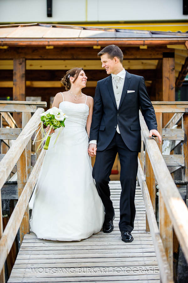 Hochzeitsfotograf Zugspitze, Brautpaar-shooting am Eibsee