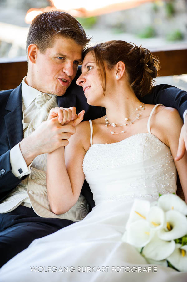 Hochzeitsfotograf Garmisch, Brautpaar-shooting am Eibsee