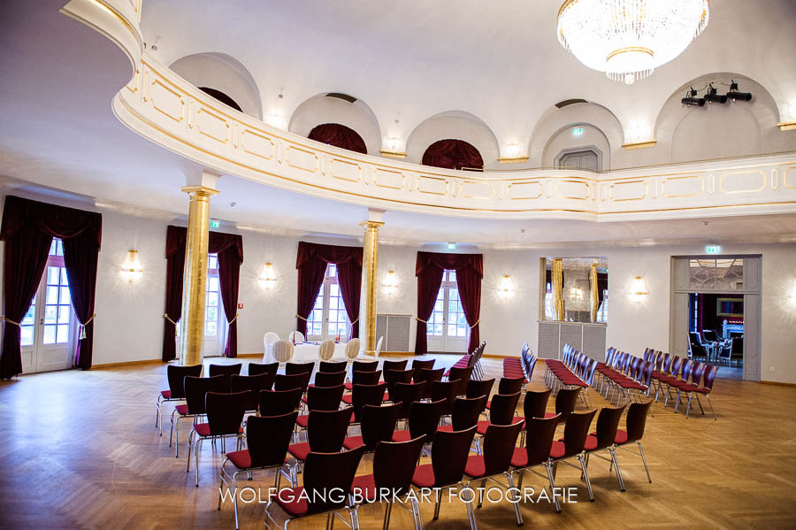 Hochzeits-Fotograf Bayern, Großer Kursaal im Kurhaus Bad Tölz