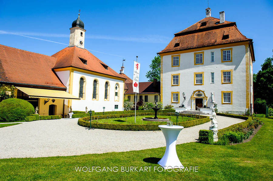 Fotograf Erding bei München, Hochzeitslocation Schloss Aufhausen