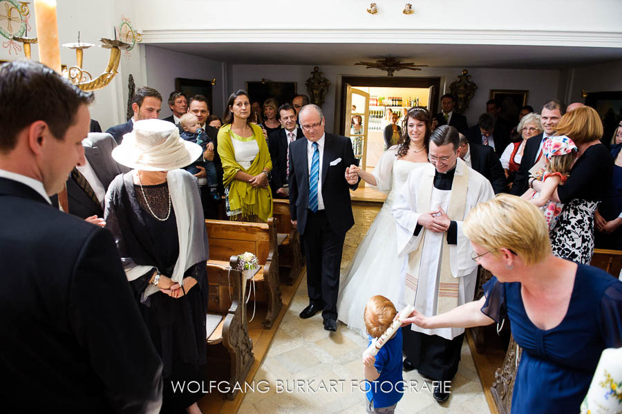 Hochzeit Fotograf Erding bei München, Einzug der Braut