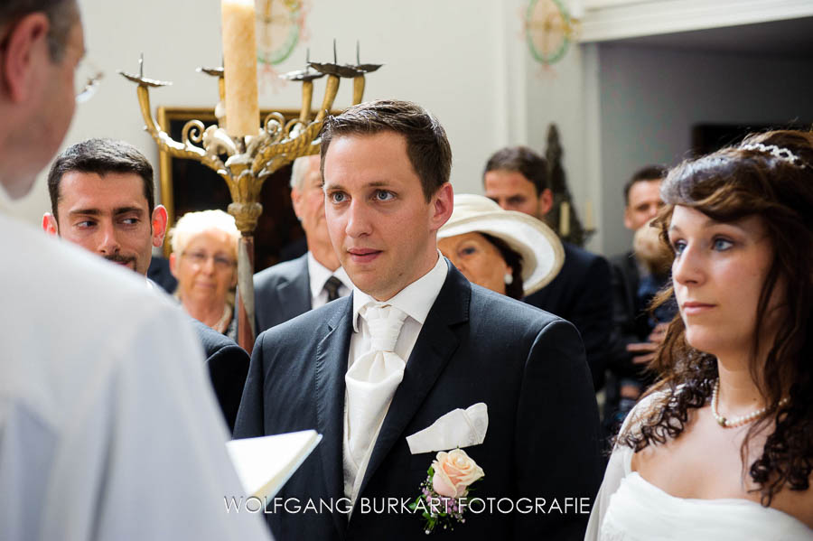 Hochzeit Fotograf Erding bei München, Jawort bei kirchlicher Trauung