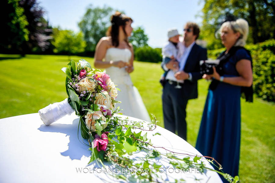 Hochzeits-Fotograf OberBayern, Brautstrauß Detailaufnahme