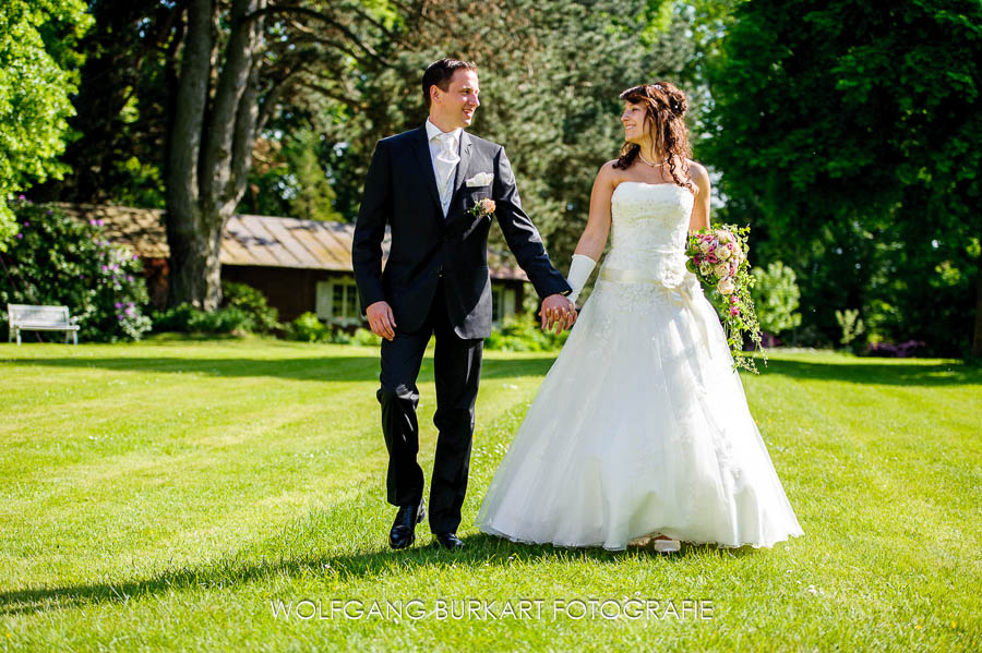 Hochzeits-Fotograf München, Brautpaarportrait Schloss bei Erding