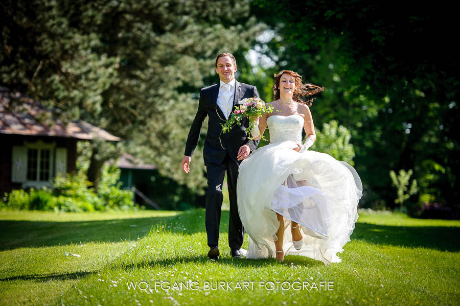 Hochzeits-Fotograf München, Brautpaarportraits Schloss Aufhausen bei Erding