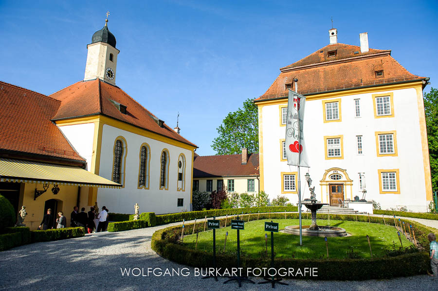 Hochzeits-Fotograf Erding, Schloß Aufhausen