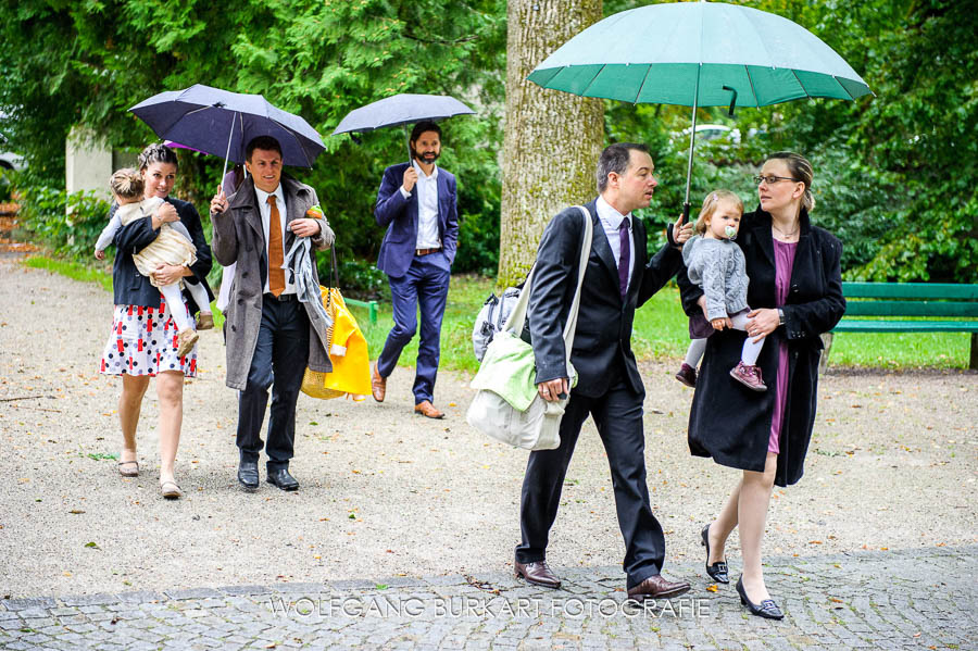 Hochzeit Fotograf München Pasing, Ankunft der Hochzeitsgäste