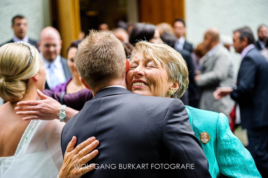 Hochzeit Foto-Reportage München , nach der Kirche