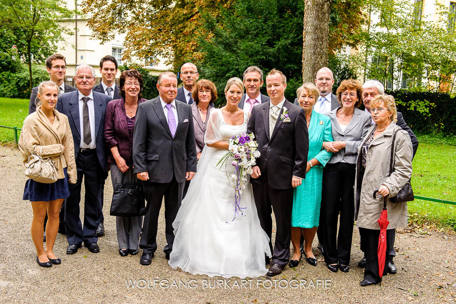 Hochzeit Foto-Reportage München Pasing, Gruppenfoto