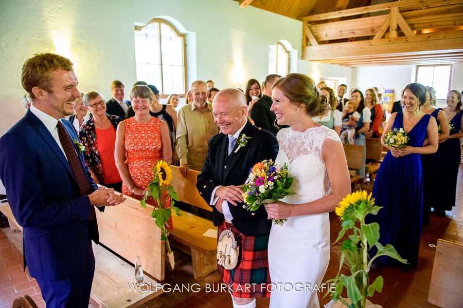 Fotograf Fischbachau in Bayern, Einzug der Braut