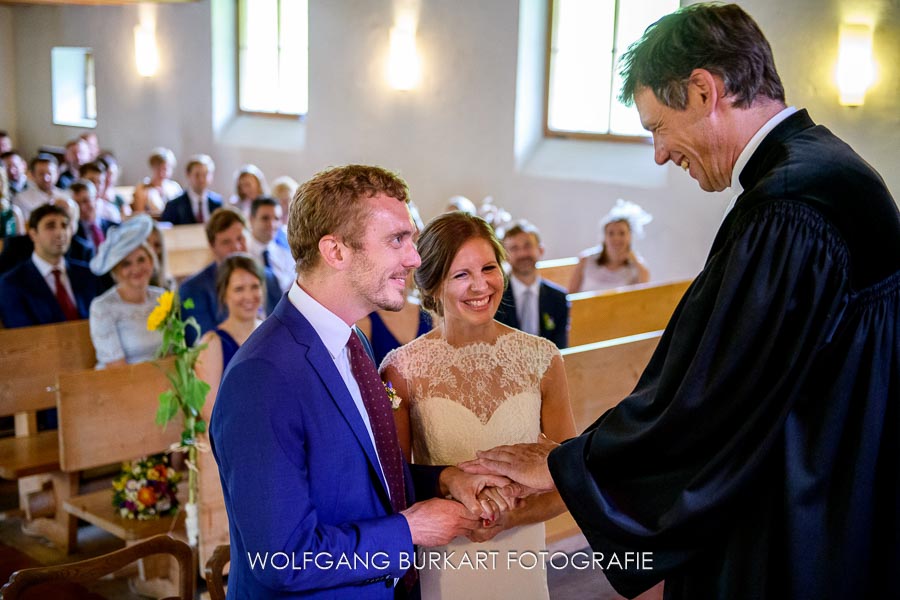 Hochzeitsfotos Bayern, kirchliche Trauung