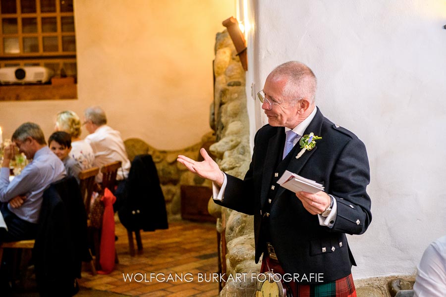 Hochzeits-Fotografie Muenchen, Rede Brautvater