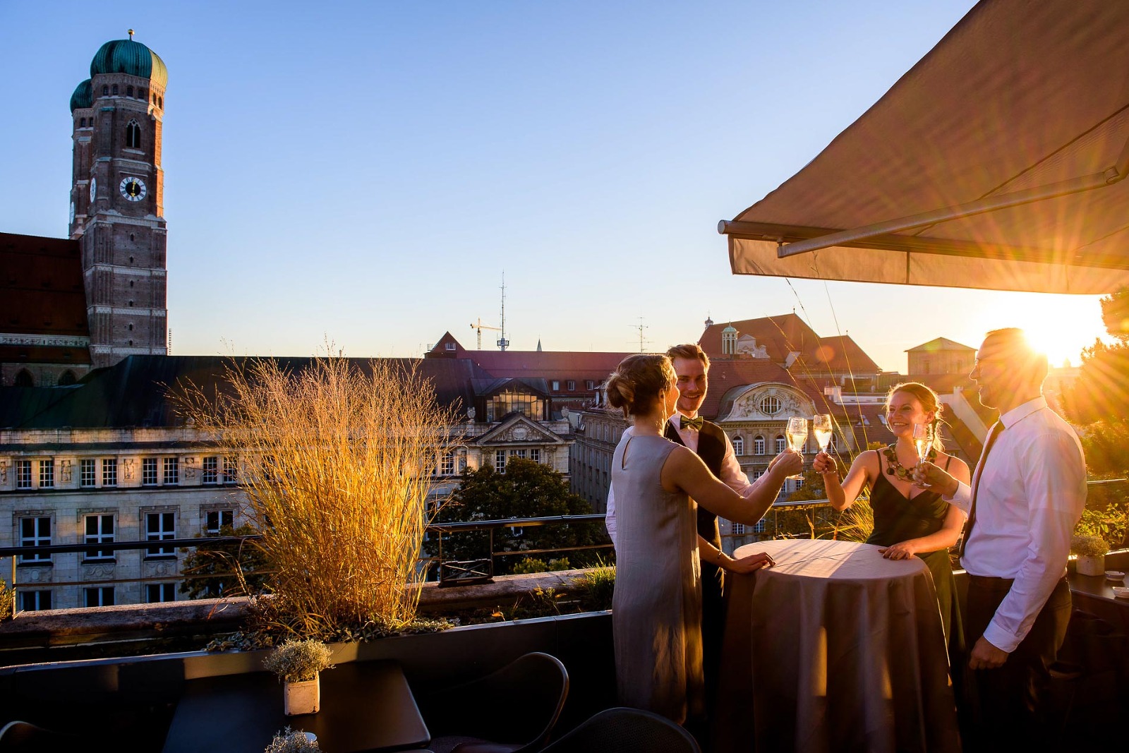 Hochzeitsfotos München, Foto-Reportage im Bayerischen Hof