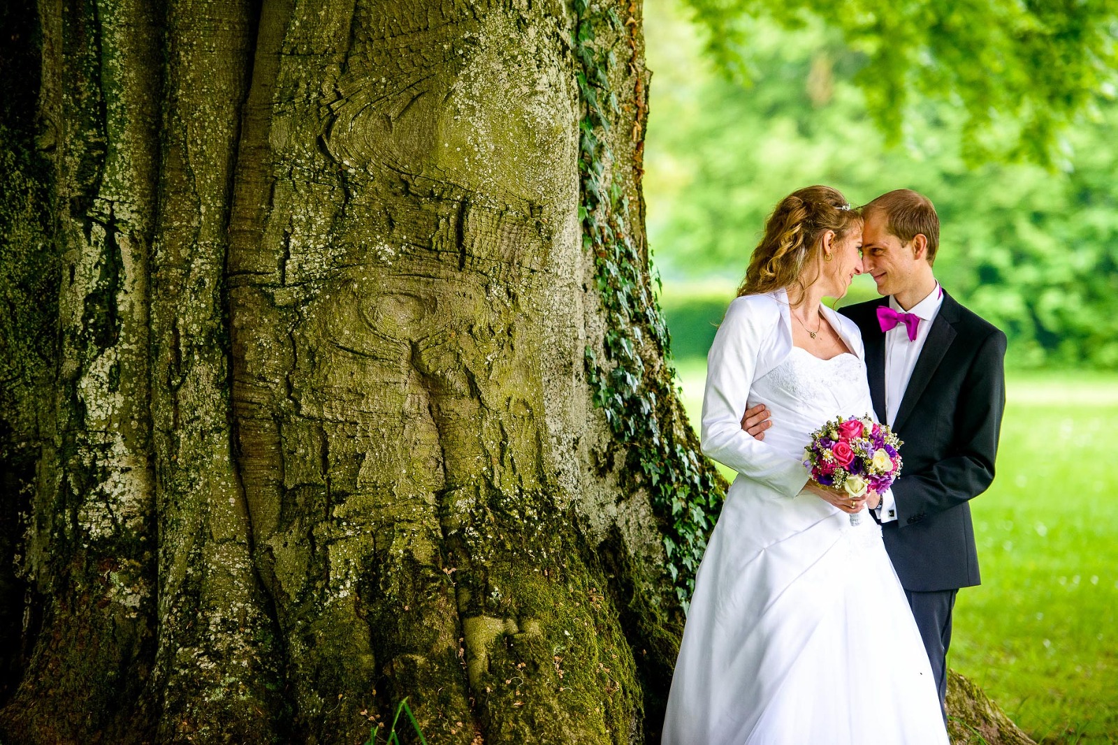 Hochzeits-Fotografie Erding, Hochzeitsfoto in Schloss Aufhausen